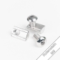 Preview: Angle Bracket 90° P40 Compact XL – black anodized